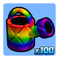 100 super watering cans